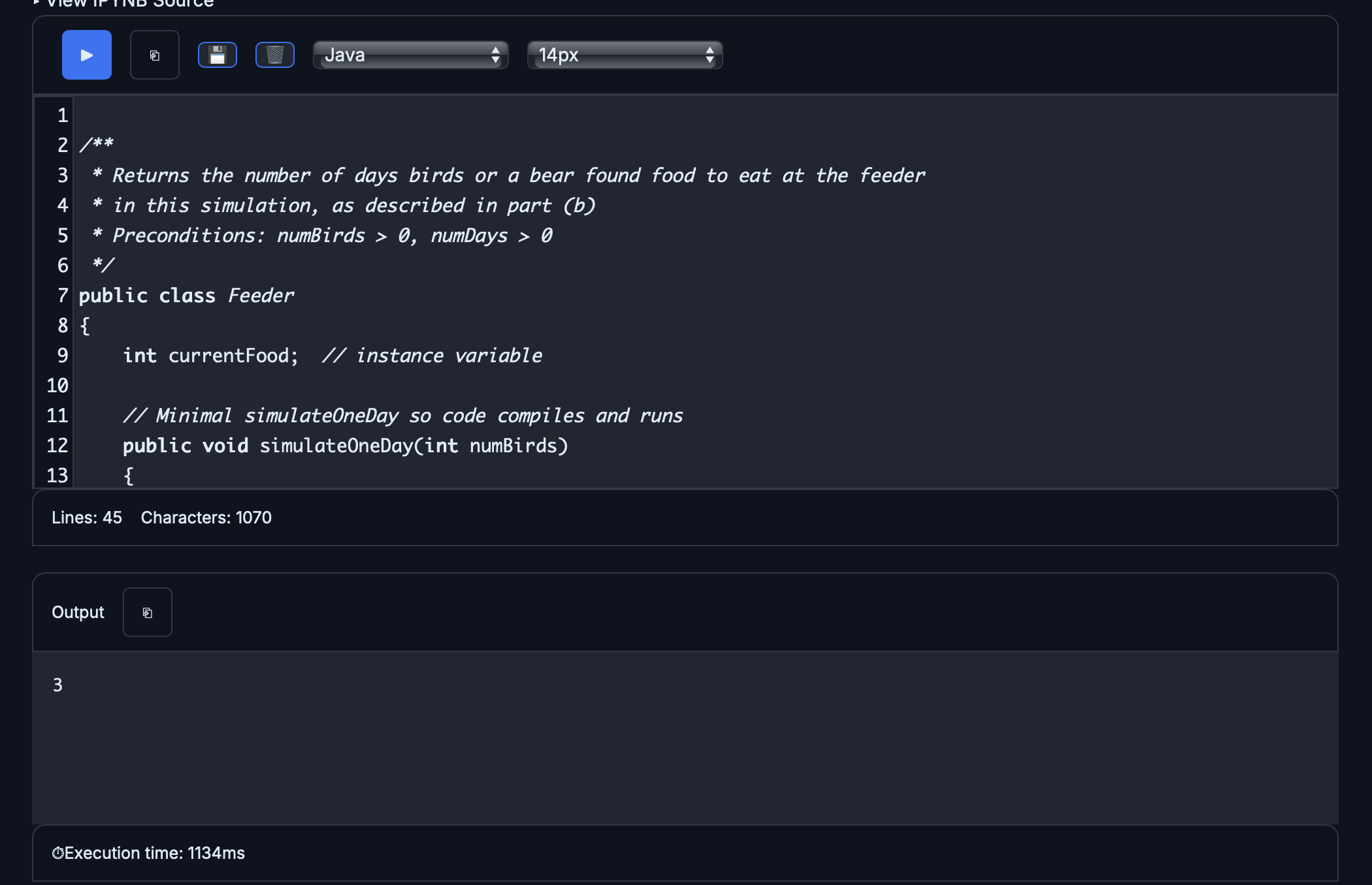 FRQ 2025 Q1 Part B Screenshot