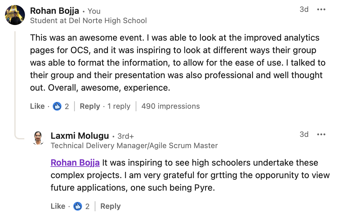NATM Comment Screenshot
