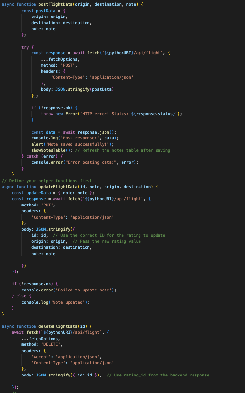 Notes Screenshot